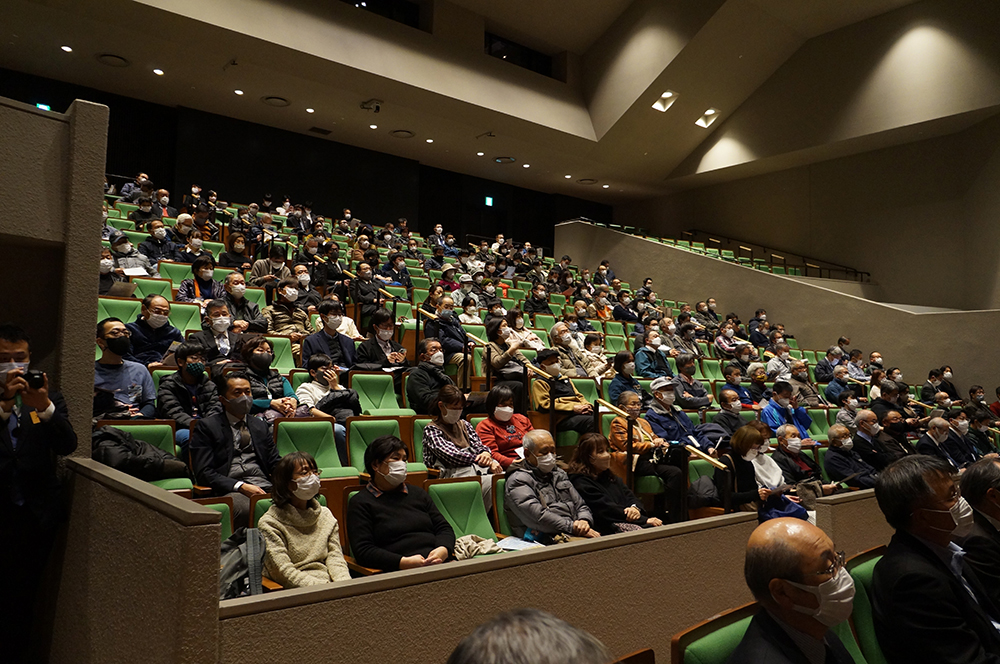 航空宇宙講演会in Tochigi 2022　ブルーインパルスへの道～チームワークの大切さ～開会：会場風景