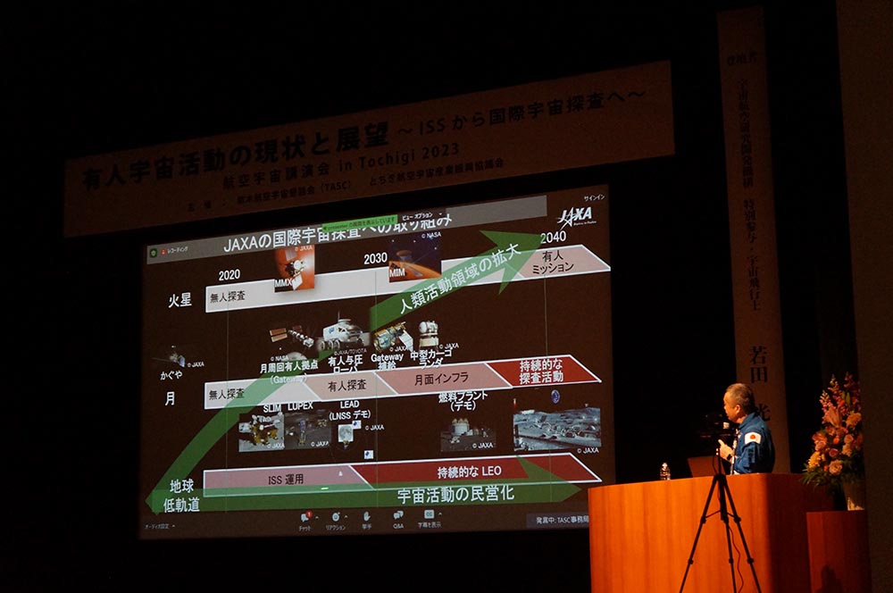 航空宇宙講演会in Tochigi 2023：本講演の様子58