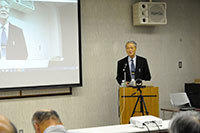 第122回月例研修会 『会津大学で検討中の「月火星箱庭構想」で目指す極限ロボット開発拠点』:研修会 会長挨拶