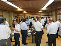 第129回月例研修会『製造業におけるAI活用の最前線　―航空宇宙産業の未来を拓く、現場起点のAI/DX活用－』：懇親会の様子2