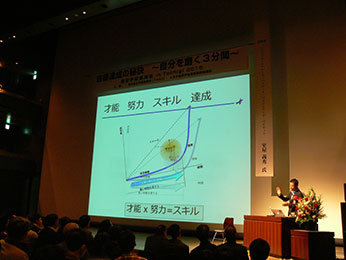 航空宇宙講演会 in Tochigi 2016 目標達成の秘訣~自分を磨く3分間~